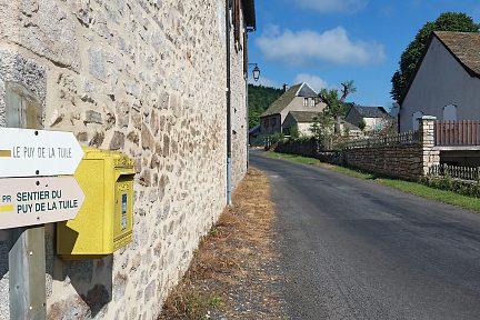 Départ de la randonnée à Deux Verges