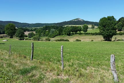 Le pic de Mus le long du chemin