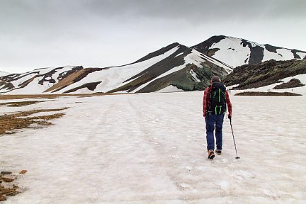 En direction du Bláhnúkur