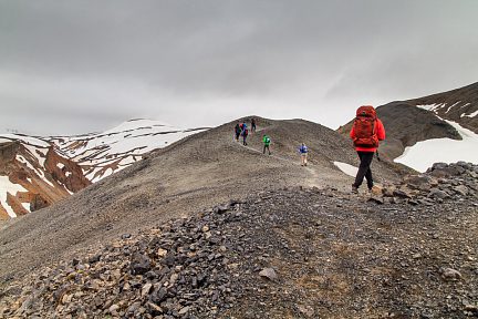 Sur la montée au Bláhnúkur