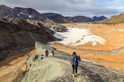 A la descente du Bláhnúkur