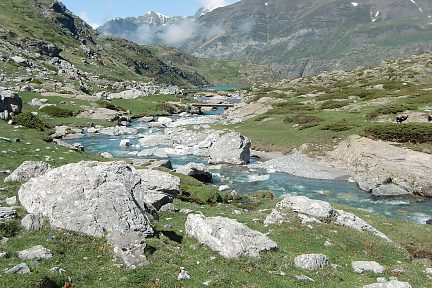 Dans la vallée qui va au cirque d'Estaubé