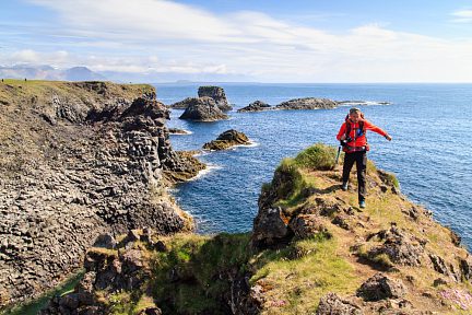 Le long des falaises 