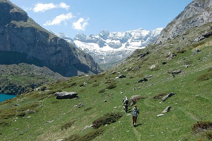 Randonnée le long du lac 
