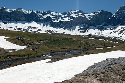 Neige dans le cirque endormi
