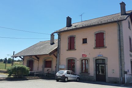 Départ : gare de Aumont Aubrac