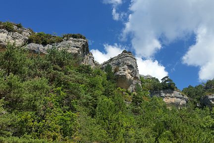 Les corniches du Causse Méjean