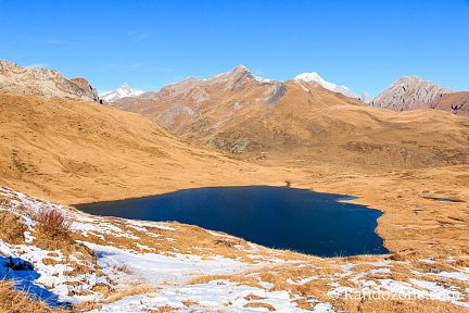 Point de vue au dessus du lac Verney