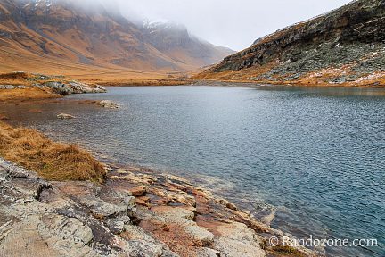 Un laquet sur le ruisseau de la Sassière