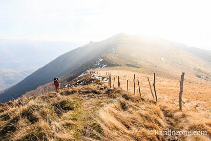 Randonnée au dessus du col du Pertus