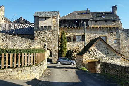 Le coeur du village de Flaujac