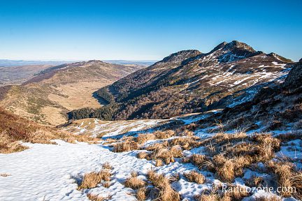 Superbe panorama sur la vallée