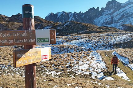 On va vers le Col de la Platta