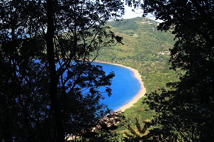 Point de vue sur la plage de Grande Anse