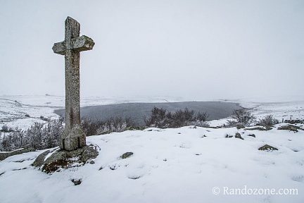 Il a neigé au lac de Saint Andéol