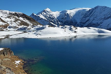 Le lac Verdet porte bien son nom