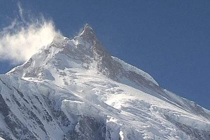 Le Manaslu depuis SamaGaon