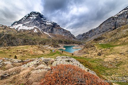 Temps menaçant sur le lac des Gloriettes