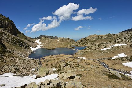 Laquet près du lac du Campana, Tuhou de Cloutou