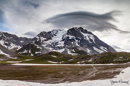 Grande Casse depuis le lac des Assiettes