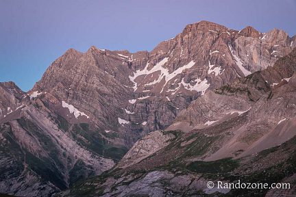 Astazous et Marboré au coucher du soleil