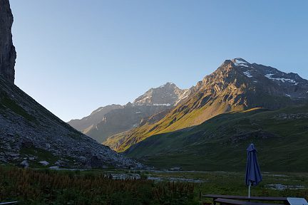 Sur le GR5 dans les Alpes