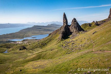 Au niveau du Old Man of Storr