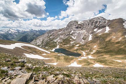 Toujours la vue sur le lac de Lapazosa