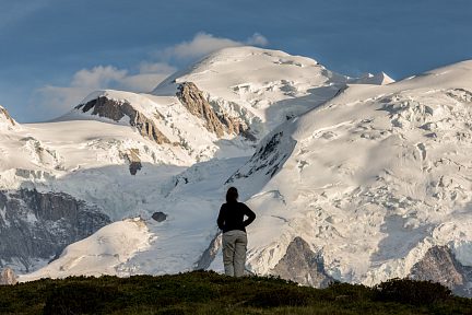 Vue sur le Mont-Blanc