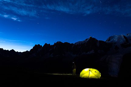 Nuit en bivouac