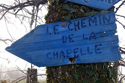 Le chemin de la chapelle