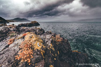 Mauvais temps sur l'île de Skye