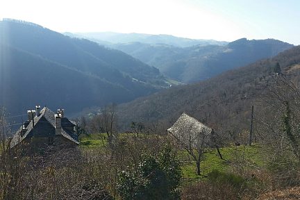 Un hameau avec jolie vue