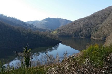 La vue sur le lac est de toute beauté
