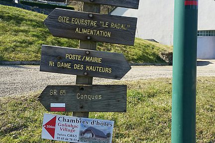Sur le chemin des pélerins de St Jacques