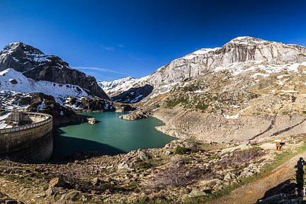 Panoramique du lac des Gloriettes