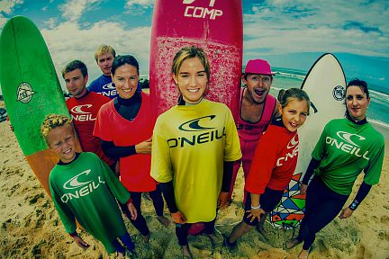 Ecole de surf à Lacanau