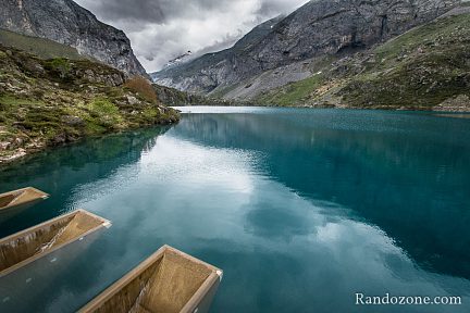 Lac des Gloriettes quand il est vraiment très plein