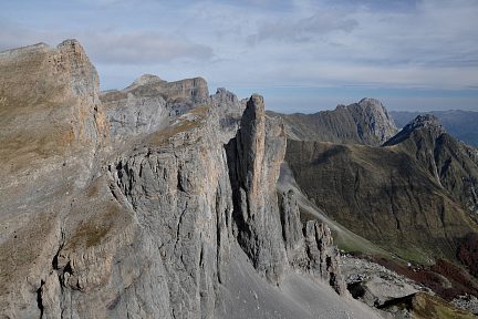 Pic et aiguilles d'Ansabère, vallée d'Aspe