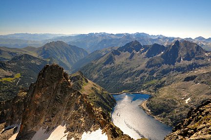 Lac de Cap de Long depuis le Néouvielle