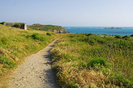 Sentier à la Pointe de la Varde