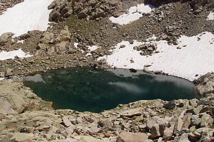 Un des lacs d'Arraillé
