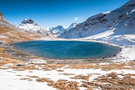 Le lac Rond du col de la Vanoise