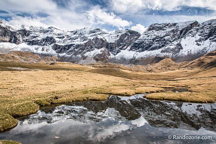 Reflet des sommets de Troumouse