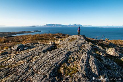 Randonnée sur l'île de Senja en Norvège