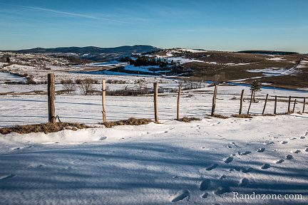 La neige avait bien fondu durant la journée
