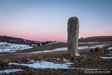 Menhir dans les Cévennes
