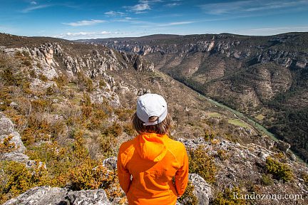 Vue sur les gorges du Tarn
