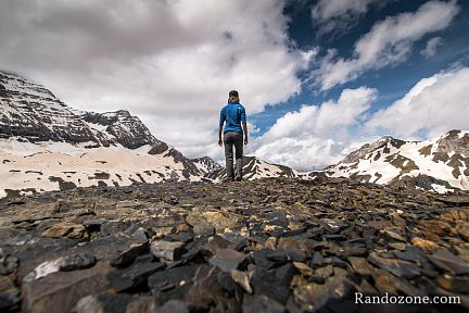 Sur la crête du pic de Tentes