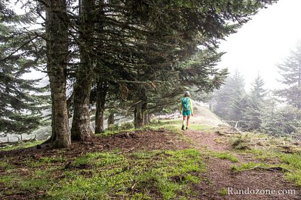 Descente par le même itinéraire